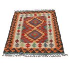 Preproga Kilim Chobi 84x124 ročno tkani afgan kilim iz volne