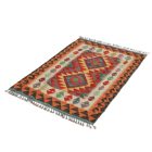 Preproga Kilim Chobi 84x124 ročno tkani afgan kilim iz volne
