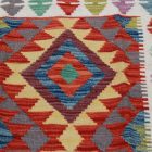 Preproga Kilim Chobi 84x124 ročno tkani afgan kilim iz volne