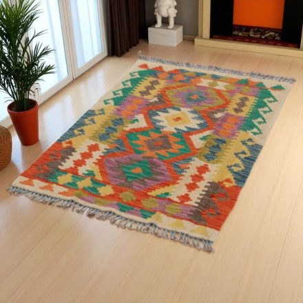 Preproga Kilim Chobi 83x128 ročno tkani afgan kilim