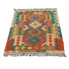 Preproga Kilim Chobi 83x128 ročno tkani afgan kilim iz volne