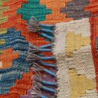 Preproga Kilim Chobi 83x128 ročno tkani afgan kilim iz volne