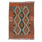 Kilim preproga Afghan 148x102 ročno tkana volnena preproga kilim