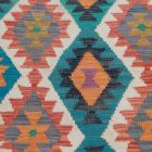 Kilim preproga Afghan 148x102 ročno tkana volnena preproga kilim