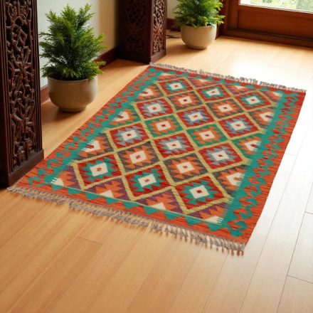 Preproga Kilim Chobi 149x103 ročno tkani afgan kilim