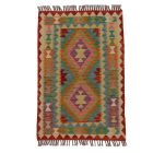 Preproga Kilim Chobi 122x83 ročno tkani afgan kilim