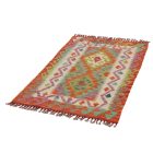 Preproga Kilim Chobi 131x81 ročno tkani afgan kilim iz volne