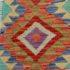 Preproga Kilim Chobi 119x84 ročno tkani afgan kilim iz volne
