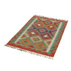 Preproga Kilim Chobi 123x79 ročno tkani afgan kilim iz volne