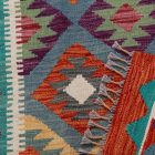 Preproga Kilim Chobi 123x79 ročno tkani afgan kilim iz volne