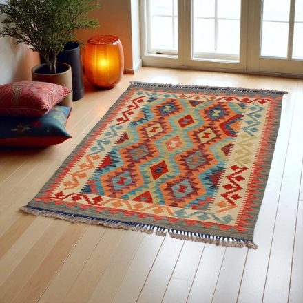 Etnična preproga kilim 150x105 ročno tkani volneni kilim