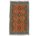 Preproga Kilim Chobi 125x78 ročno tkani afgan kilim iz volne