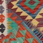 Preproga Kilim Chobi 125x84 ročno tkani afgan kilim iz volne