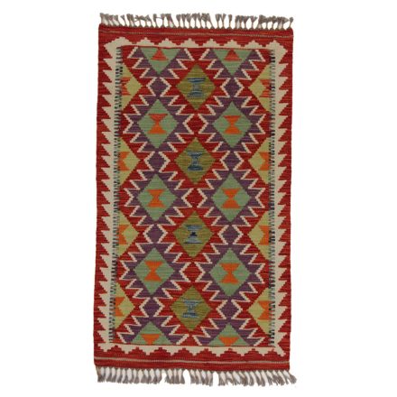 Kilim preproga Afghan 132x76 ročno tkani etnični čilim    