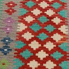 Kilim preproga Afghan 157x101 ročno tkana volnena preproga kilim