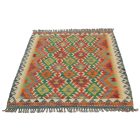 Kilim preproga Afghan 150x98 ročno tkana volnena preproga kilim