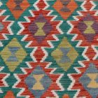 Kilim preproga Afghan 150x98 ročno tkana volnena preproga kilim