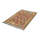 Preproga Kilim Chobi 104x153 ročno tkani afgan kilim iz volne
