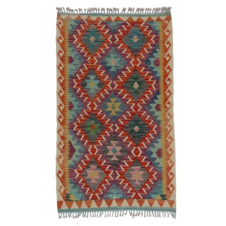 Kilim preproga 98x161 ročno tkani afgan kilim iz volne 