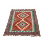 Preproga Kilim Chobi 84x122 ročno tkani afgan kilim iz volne
