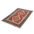 Preproga Kilim Chobi 84x122 ročno tkani afgan kilim iz volne