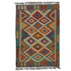 Preproga Kilim Chobi 119x89 ročno tkani afgan kilim iz volne