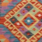 Preproga Kilim Chobi 117x87 ročno tkani afgan kilim iz volne