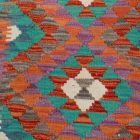 Preproga Kilim Chobi 135x85 ročno tkani afgan kilim iz volne