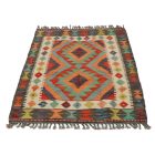 Preproga Kilim Chobi 129x89 ročno tkani afgan kilim