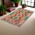 Preproga Kilim Chobi 83x124 ročno tkani afgan kilim iz volne
