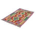 Preproga Kilim Chobi 83x124 ročno tkani afgan kilim iz volne