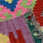 Preproga Kilim Chobi 83x124 ročno tkani afgan kilim iz volne