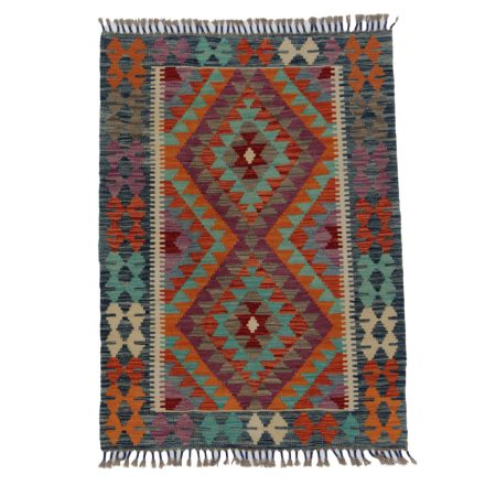 Kilim preproga 125x91 ročno tkani afgan čilim iz volne 