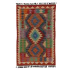 Preproga Kilim Chobi 126x80 ročno tkani afgan kilim iz volne