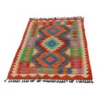 Preproga Kilim Chobi 126x80 ročno tkani afgan kilim iz volne