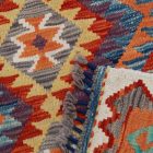 Preproga Kilim Chobi 85x119 ročno tkani afgan kilim iz volne