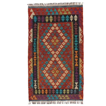 Preproga Kilim Chobi 174x103 ročno tkani Afgan volneni kilim