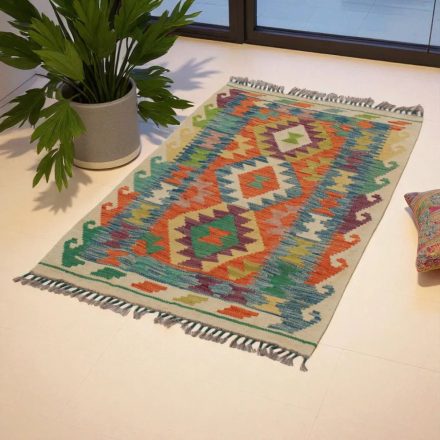 Preproga Kilim Chobi 83x130 ročno tkani afgan kilim