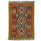 Preproga Kilim Chobi 118x88 ročno tkani afgan kilim iz volne