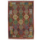 Preproga Kilim Chobi 202x288 ročno tkani afgan kilim