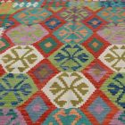 Preproga Kilim Chobi 202x288 ročno tkani afgan kilim