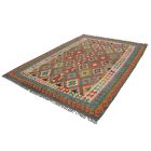 Preproga Kilim Chobi 203x294 ročno tkani afgan kilim