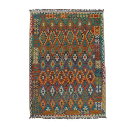 Preproga Kilim Chobi 212x290 ročno tkani afgan kilim