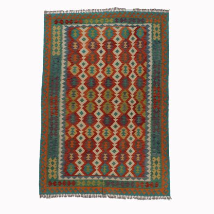 Preproga Kilim Chobi 204x294 ročno tkani afgan kilim