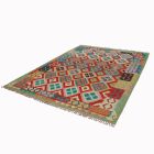 Preproga Kilim Chobi 205x293 ročno tkani afgan kilim
