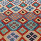 Preproga Kilim Chobi 205x293 ročno tkani afgan kilim
