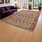 Preproga Kilim Chobi 209x303 ročno tkani afgan kilim