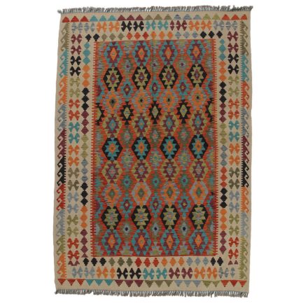 Preproga Kilim Chobi 205x288 ročno tkani afgan kilim