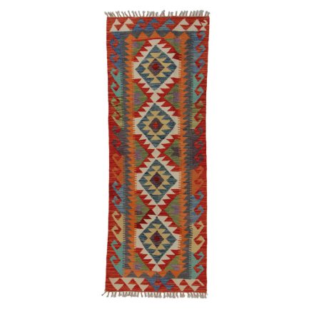Preproga Kilim Chobi 70x194 ročno tkani afgan kilim