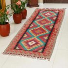 Preproga Kilim Chobi 71x188 ročno tkani afgan kilim
